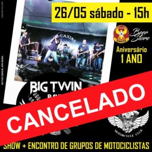 Favorita Beer Store decidiu cancelar o primeiro Encontro de Grupos de Motociclistas