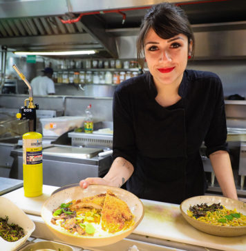Natalia Tussi, que é chef de cozinha do Restaurante Roister Food and Beer Culture. Foto: Marcos Nagelstein/ Agência Preview