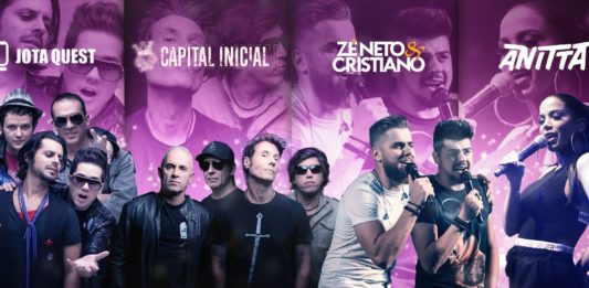 Shows nacionais e regionais vão agitar a Festa da Uva 2019