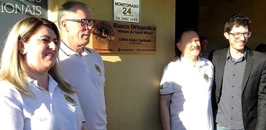 Banco Ortopédico é inaugurado em Garibaldi