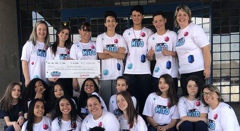 É de Farroupilha a escola vencedora do Mitou na Rede Rodoil