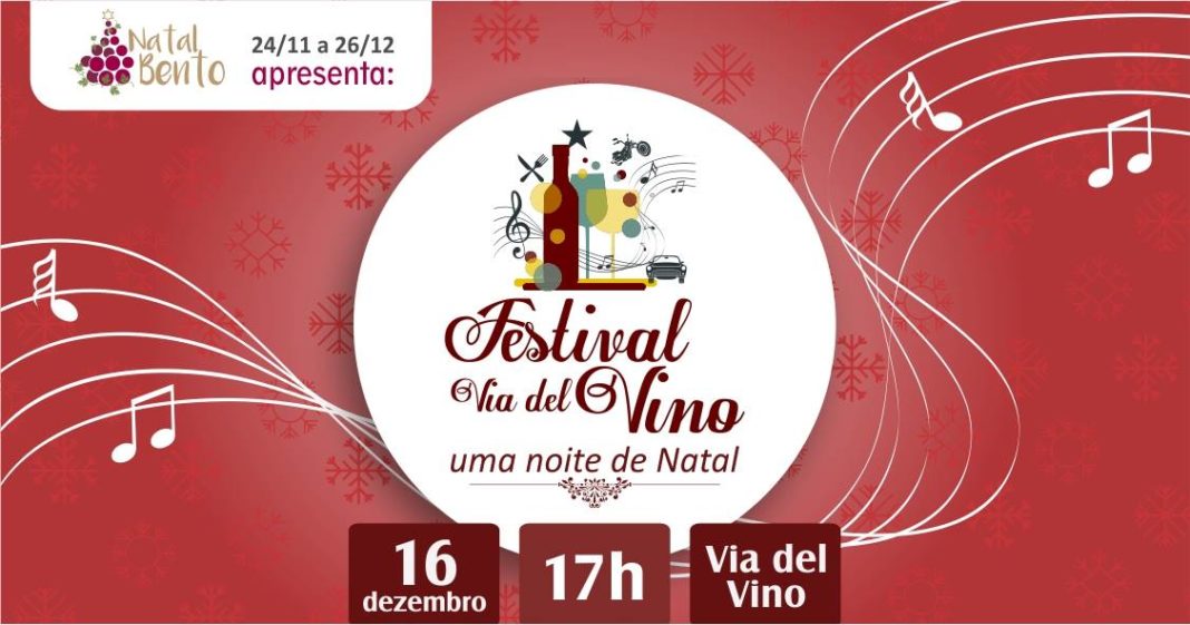 Festival Via Del Vino celebra uma noite de Natal