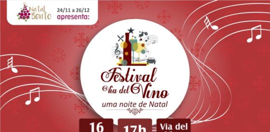 Festival Via Del Vino celebra uma noite de Natal
