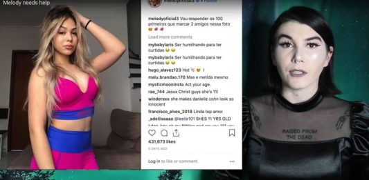Sexualização de Melody chama a atenção de youtuber gringa: 'Protejam essa menina de 11 anos'