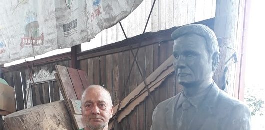 Estátua de Sérgio Moro é feita em Nova Petrópolis