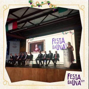 Festa da Uva é aberta com presença de vice-presidente e governador do RS