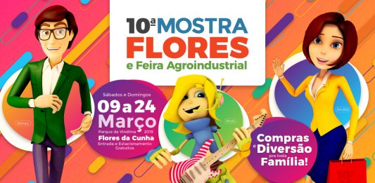 Mostra Flores e Feira Agroindustrial inicia em 9 de março em Flores da Cunha