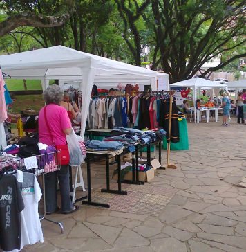 Brique da Praça de Bento Gonçalves será neste sábado