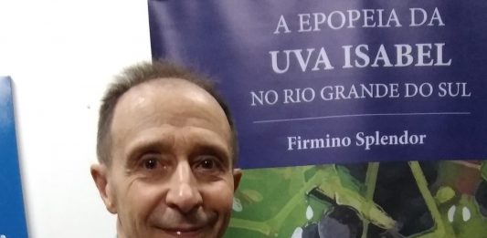 Firmino Splendor lança livro sobre a uva Isabel no RS