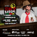 Garibaldi recebe o Stand Up Bagual do Gaudêncio