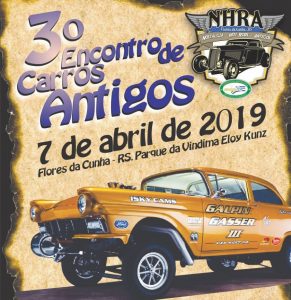 3º Encontro de Carros Antigos ocorre neste domingo em Flores da Cunha