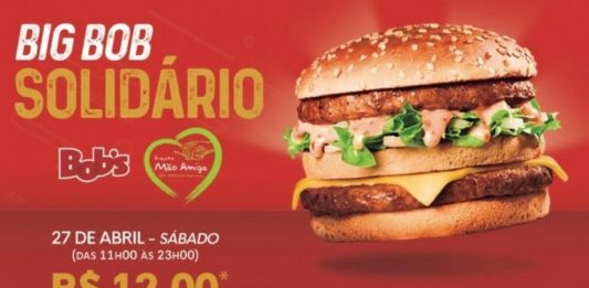 Big Bob Solidário ocorre no dia 27 de abril