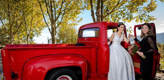 O casamento no Vale dos Vinhedos