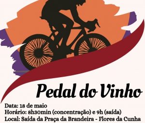 Pedal do Dia do Vinho ocorre no dia 18 de maio