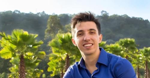 Palestrante e empreendedor Caio Carneiro em Bento Gonçalves