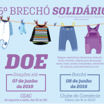 5ª edição do Brecho Solidário de Farroupilha acontece em junho