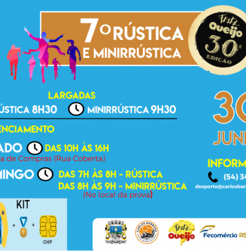 Rústica e Minirrústica alteram trânsito neste domingo em Carlos Barbosa
