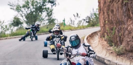 Carlos Barbosa recebe o 2º Mega Treino de Drift Trike