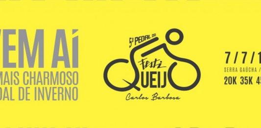5ª Pedal FestiQueijo é neste domingo