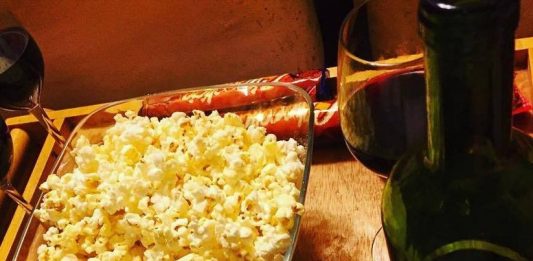 Vinho e Pipoca – por quê não?!