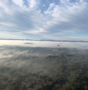 Sobrevoando Novo Hamburgo na segunda-feira