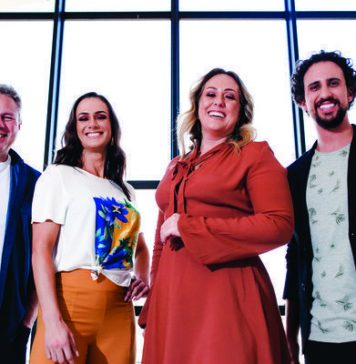 Marcelo, Renata, Carla e Maurício