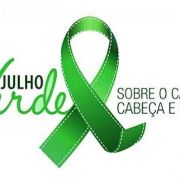“Julho Verde” alerta para prevenção ao câncer de cabeça e pescoço