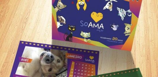 Seu pet no calendário da Soama em 2020