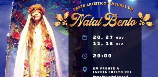 Quarta-feira tem Auto de Natal na Praça das Rosas em Bento Gonçalves