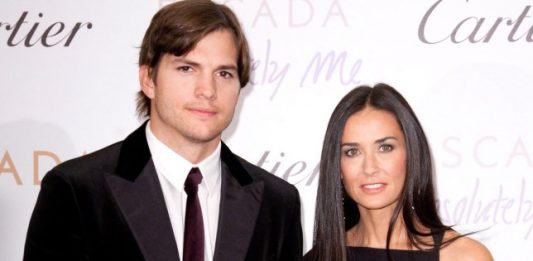 Demi Moore revela vício em Ashton Kutcher