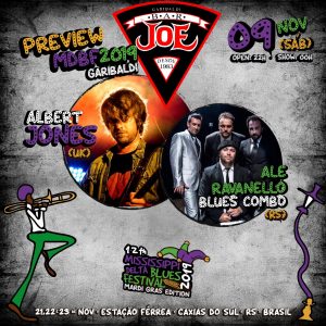 Mississippi Delta Blues Festival terá preview em Garibaldi neste sábado