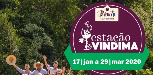 Abertura oficial da Estação Vindima inicia dia 17 de janeiro em Bento Gonçalves
