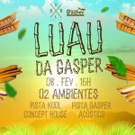 Luau da Gasper terá 2 pistas, atrações com vários gêneros musicais e atividades o dia todo
