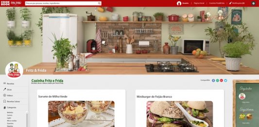 Marca de produtos alimentícios lança rede social exclusiva de receitas