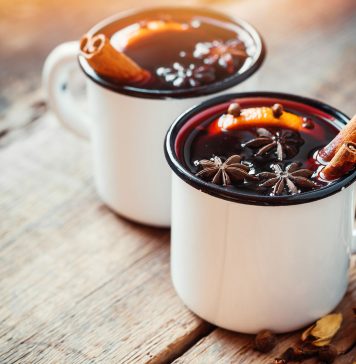 Glühwein, o vinho quente alemão, na sua festa junina