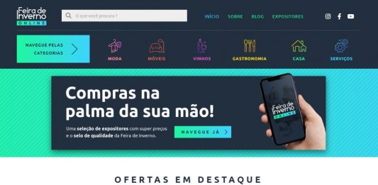 Feira de Inverno realiza comercialização online