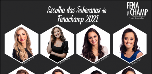 Fenachamp 2021 divulga vídeo com candidatas a soberanas do evento