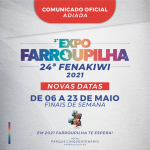2ª Expo Farroupilha e 24ª Fenakiwi é transferido para 2021