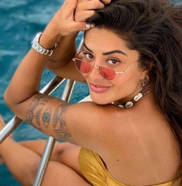 Aline Riscado vive romance com cantor Bruno Chelles