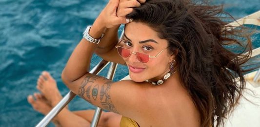 Aline Riscado vive romance com cantor Bruno Chelles