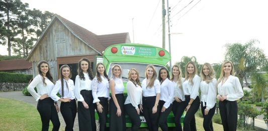 Festa da Uva: Candidatas gravam vídeos explicativos sobre pontos turísticos de Caxias do Sul