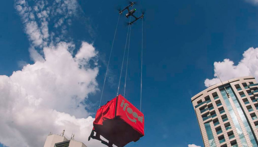 iFood testa entregas por drones