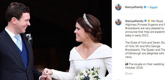 Realeza britânica anuncia primeira gravidez da Princesa Eugenie