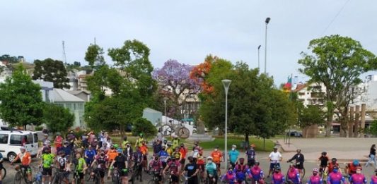 Pedal da Primavera ocorreu neste sábado em Flores da Cunha