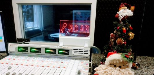 No ar com Papai Noel da Rádio Serrana