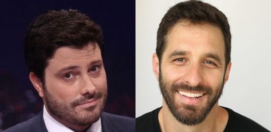 Danilo Gentili e Rafinha Bastos trabalharam juntos no CQC, da Band
