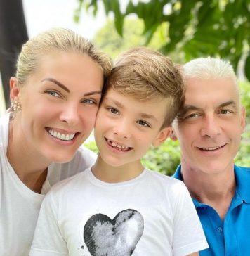 Ana Hickmann dá parabéns ao marido por cura de câncer