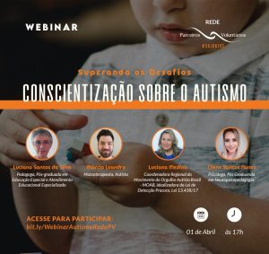 Parceiros Voluntários convida para webinar sobre autismo