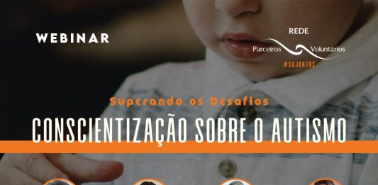 Parceiros Voluntários convida para webinar sobre autismo