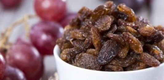 Benefícios de incluir as uvas passas em sua dieta